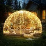 Waterproof Geodesic Bubble Tent for 4-6 People