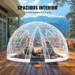 Waterproof Geodesic Bubble Tent for 4-6 People