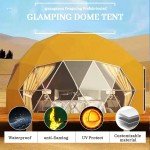 Luxury 8m Geodesic Dome Camping Tent