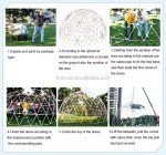 Spacious 8m Geodesic Dome Tent for Glamping
