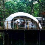 Geodesic Dome Glamping Tent for Events and Camping
