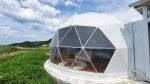 Waterproof Fireproof Geodesic Glamping Dome Tent