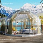 Clear Geodesic Dome Tent for Outdoor Events