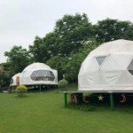 4m Geodesic Glamping Dome Tent for Camping