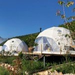 Luxury Transparent Geodesic Dome Camping Tent