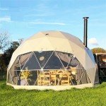 Luxury Clear Glass Dome Camping Tent - 5m