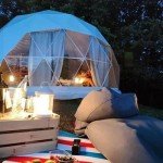 4m Geodesic Glamping Dome Tent for Camping