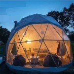 Luxury Clear Glass Dome Camping Tent - 5m