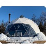 Waterproof 6m Luxury Geodesic Dome Tent