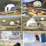 Luxury Clear Geodesic Dome Tent for Camping