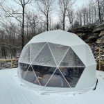 Winter Waterproof Geodesic Dome Tent Cover