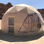 Eco-Friendly Heated Geodesic Dome Tent for Glamping