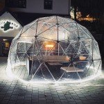 Winter Waterproof Geodesic Dome Tent Cover