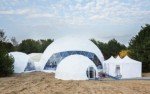Spacious 49 ft Geodesic Clear Dome Tent
