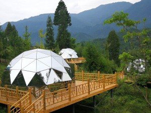 16 ft Geodesic Glass Dome by DomeSpaces