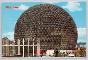 Montreal Quebec Geodesic Dome Biosphere Poster