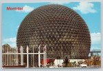 Montreal Quebec Geodesic Dome Biosphere Poster