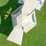 Spacious Waterproof Instant Pop-Up Camping Tent for 5-8