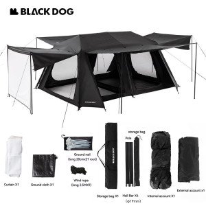 Naturehike BLACKDOG 5-8 Person Family Cabin Tent