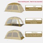 Naturehike Dune 10.9 Waterproof Family Camping Tent