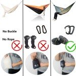 Ultralight Nylon Camping Hammock for Outdoors