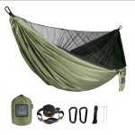 Quick Setup Portable Camping Hammock with Mosquito Net