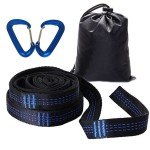Tree-Friendly Camping Hammock Straps with Adjustable Loops
