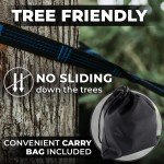 Tree-Friendly Camping Hammock Straps with Adjustable Loops