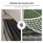 Thickened Canvas Hammock for Garden and Camping