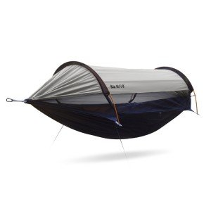 Double Camping Hammock with Mosquito Net & Sunshade