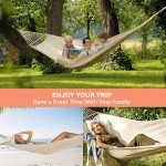Outdoor Double Hammocks for Camping and Relaxation