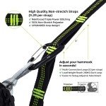 Ultralight Waterproof Insect Net Parachute Hammock