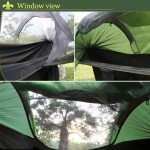 Ultralight Waterproof Insect Net Parachute Hammock