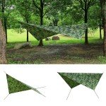 Portable Camping Hammock with Mosquito Net and Rainfly