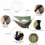 Portable Camping Hammock with Mosquito Net and Canopy