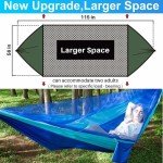 Portable Camping Hammock with Mosquito Net and Canopy