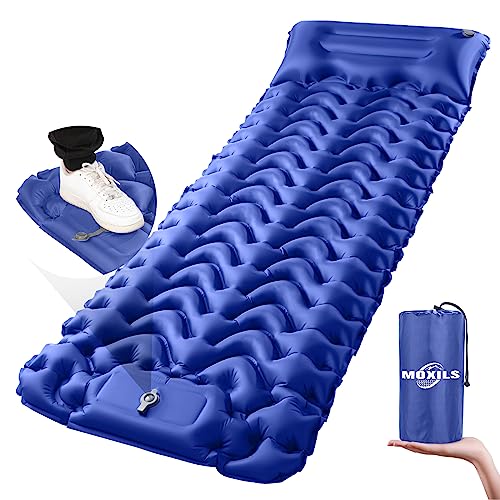 MOXILS Ultralight Inflatable Sleeping Pad - Camping Essential