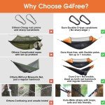 3-in-1 Camping Hammock with Mosquito Net