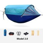 Bohemian Camping Hammock with Mosquito Net & Sunshade