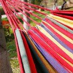 Single Wide Thick Canvas Camping Hammock Swing