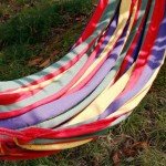 Single Wide Thick Canvas Camping Hammock Swing