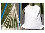 Double White Organic Cotton Hammock for Two