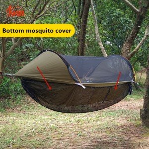 Detachable Mosquito Net for Camping Hammocks