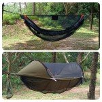 Detachable Mosquito Net for Camping Hammocks