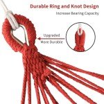 Canvas Hammock Chair for Camping and Relaxation