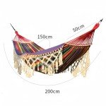 Canvas Hammock Chair for Camping and Relaxation