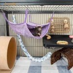 Niteangel Double Bunk Bed Hammock for Small Pets