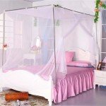 Four Corner Mosquito Net Canopy for Beds