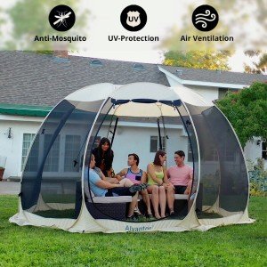 Alvantor 12'x12' Pop Up Gazebo Tent for 8-10 People