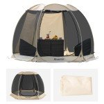 Alvantor 12'x12' Pop Up Gazebo Tent for 8-10 People